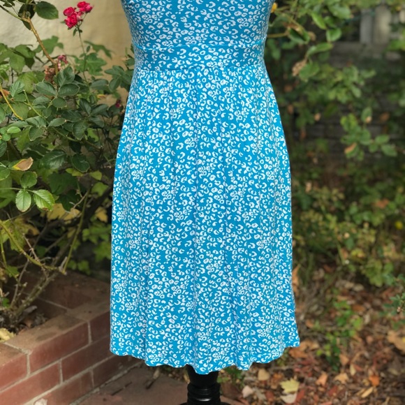 Loft High Neck Keyhole Halter Dress - Picture 4 of 6